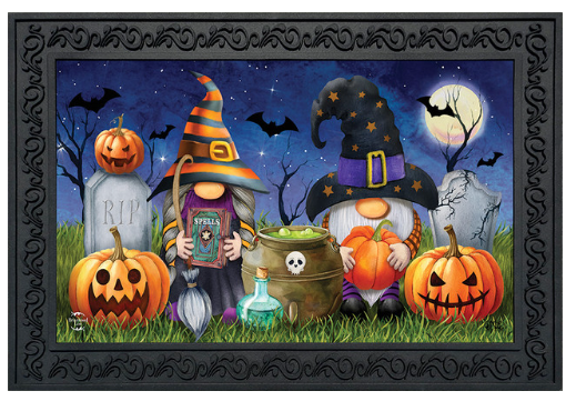 Halloween Gnomes Doormat