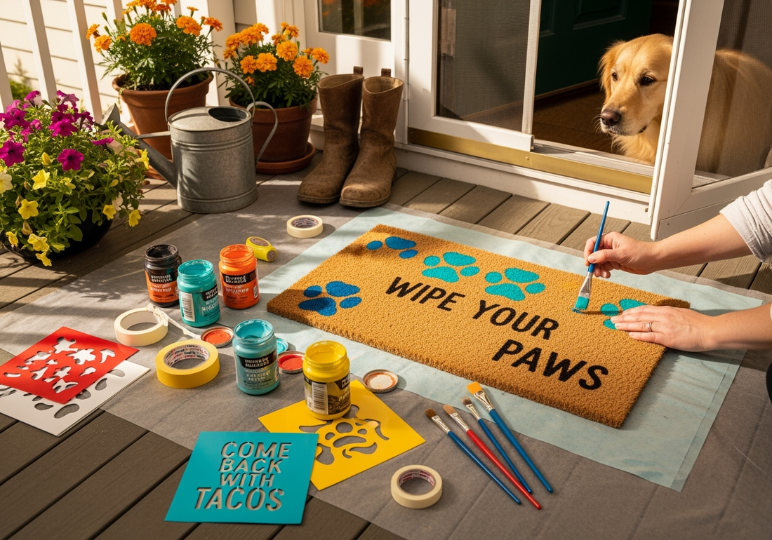 DIY Doormat Designs: Easy Ideas for a One-of-a-Kind Entryway