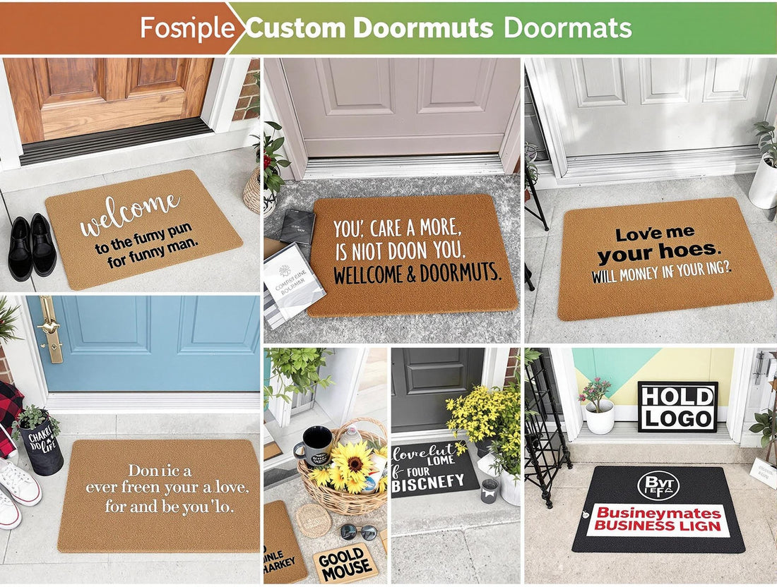 5 Porch Personalities: Which Custom Doormat Matches Your Vibe?