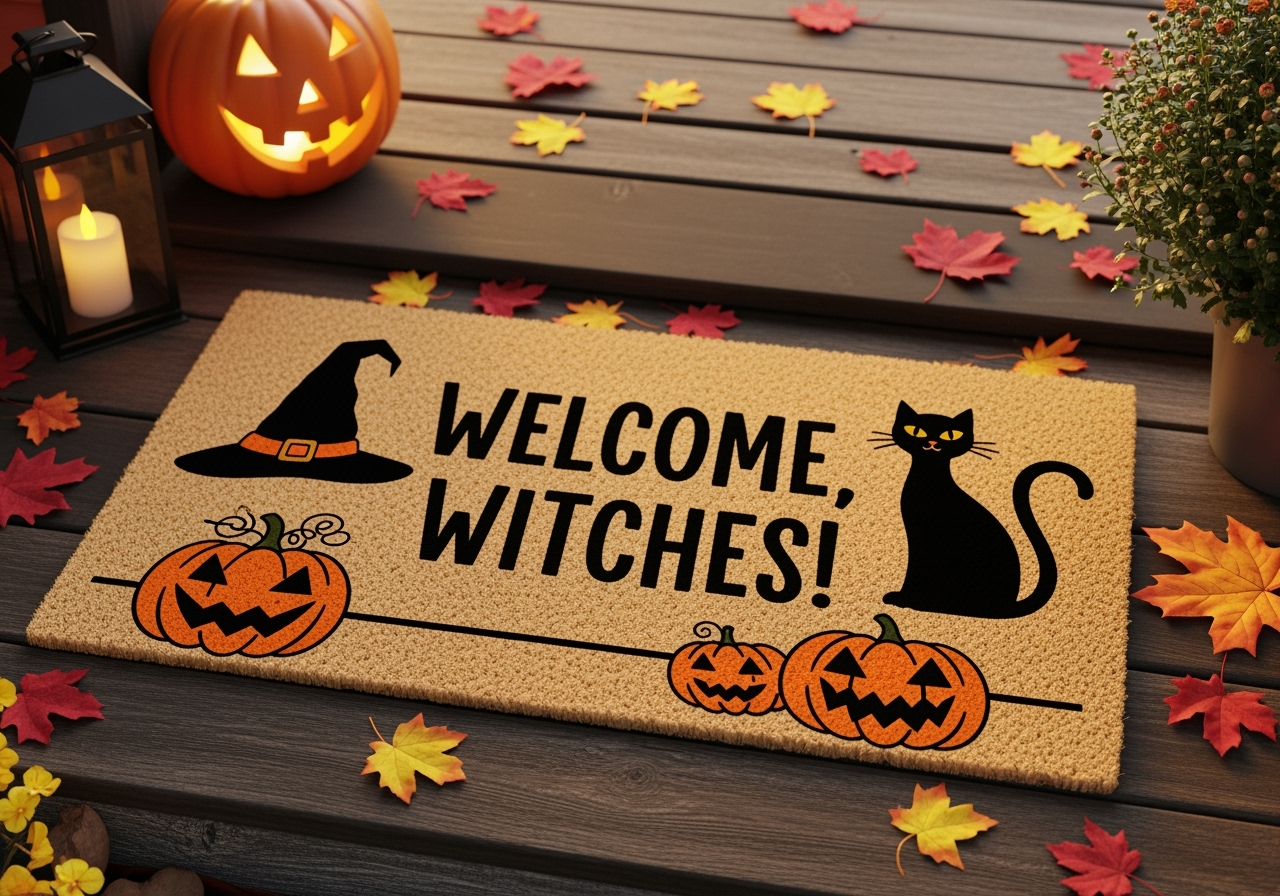 Halloween Doormats