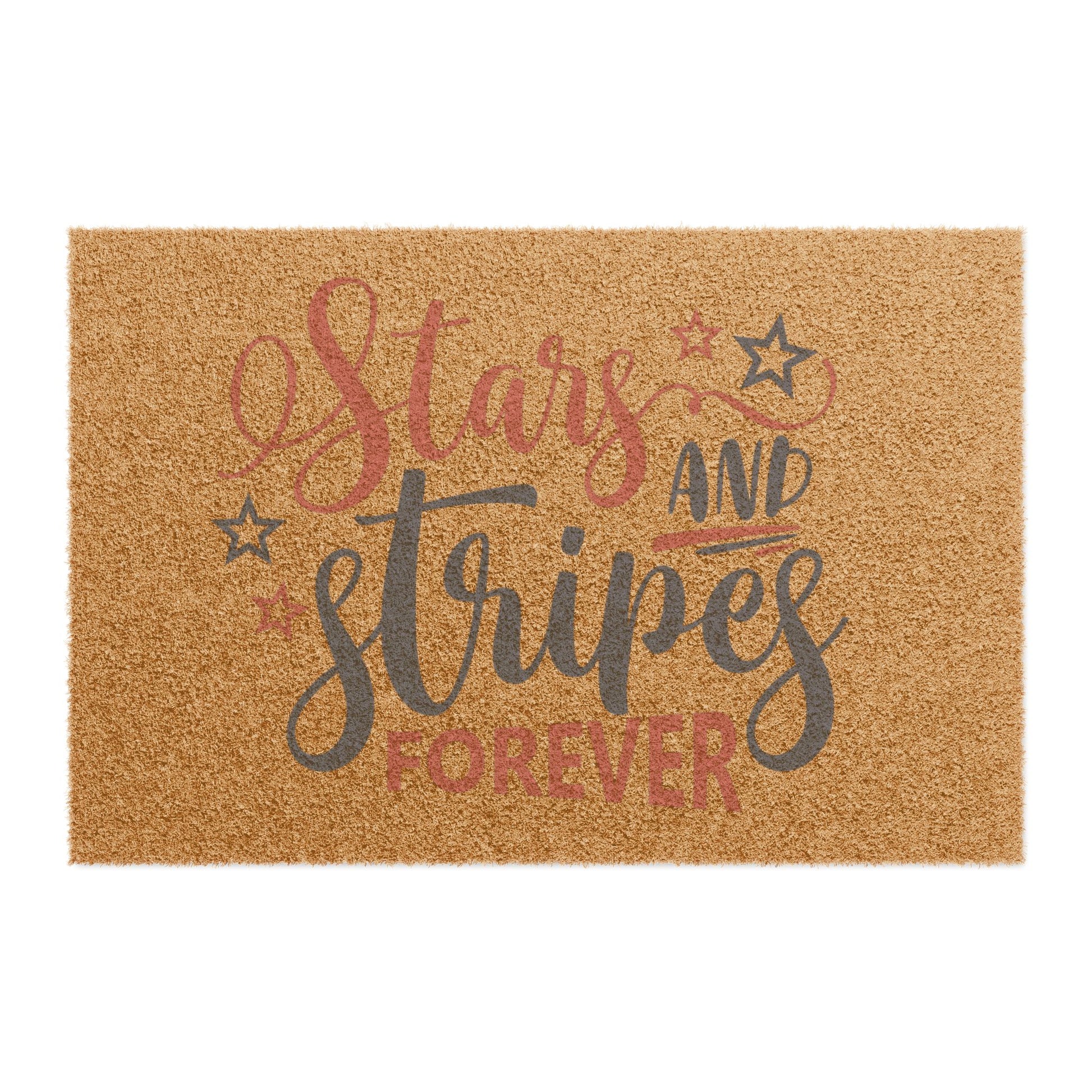Doormat - Patriotic Stars & Stripes Entryway Rug