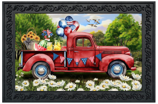 American Pickup Picnic Doormat