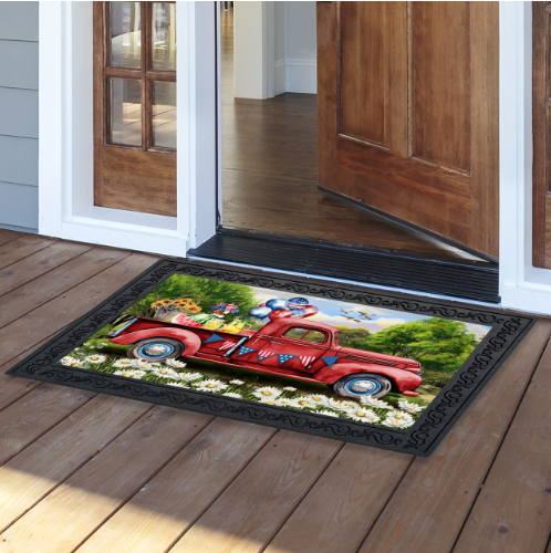 American Pickup Picnic Doormat