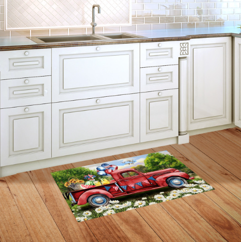 American Pickup Picnic Doormat