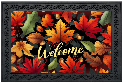 Autumn Color Leaves Doormat