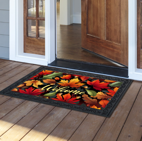 Autumn Color Leaves Doormat