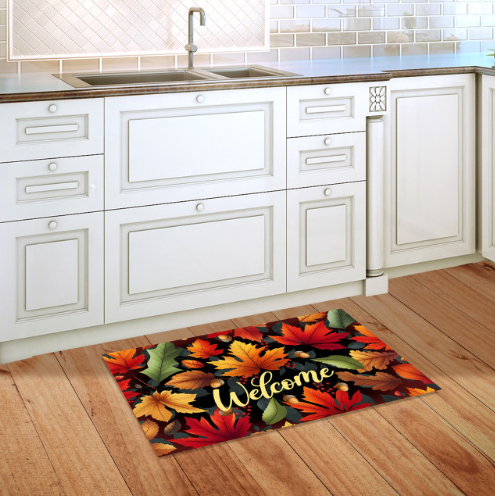 Autumn Color Leaves Doormat