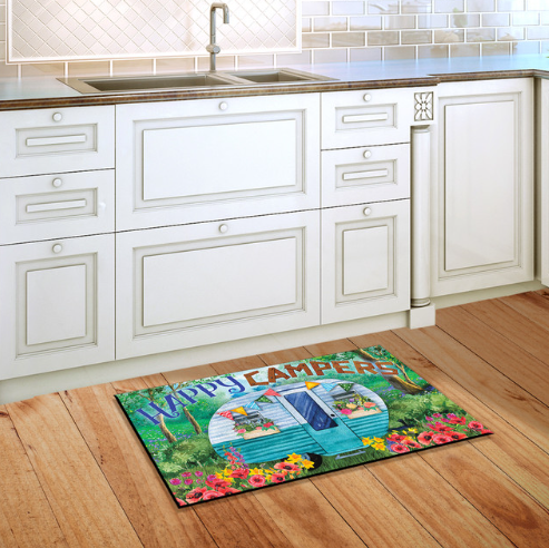 It's 5 O'clock Summer Coir Doormat