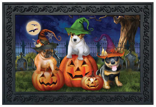Spooky Pups Doormat