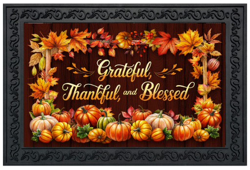 Thankful Blessings Doormat